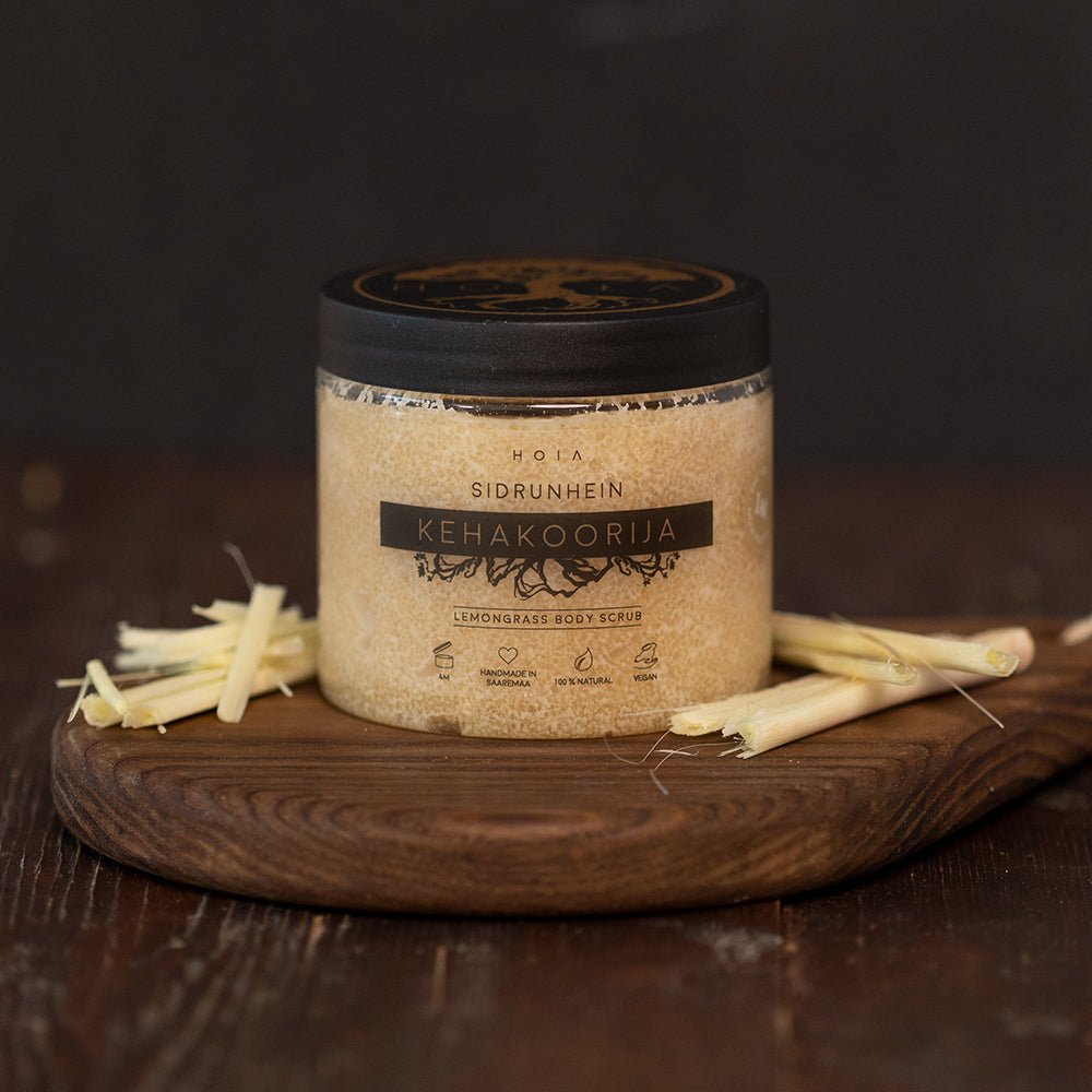 HOIA Body Scrub Lemongrass 200ml - bioskina
