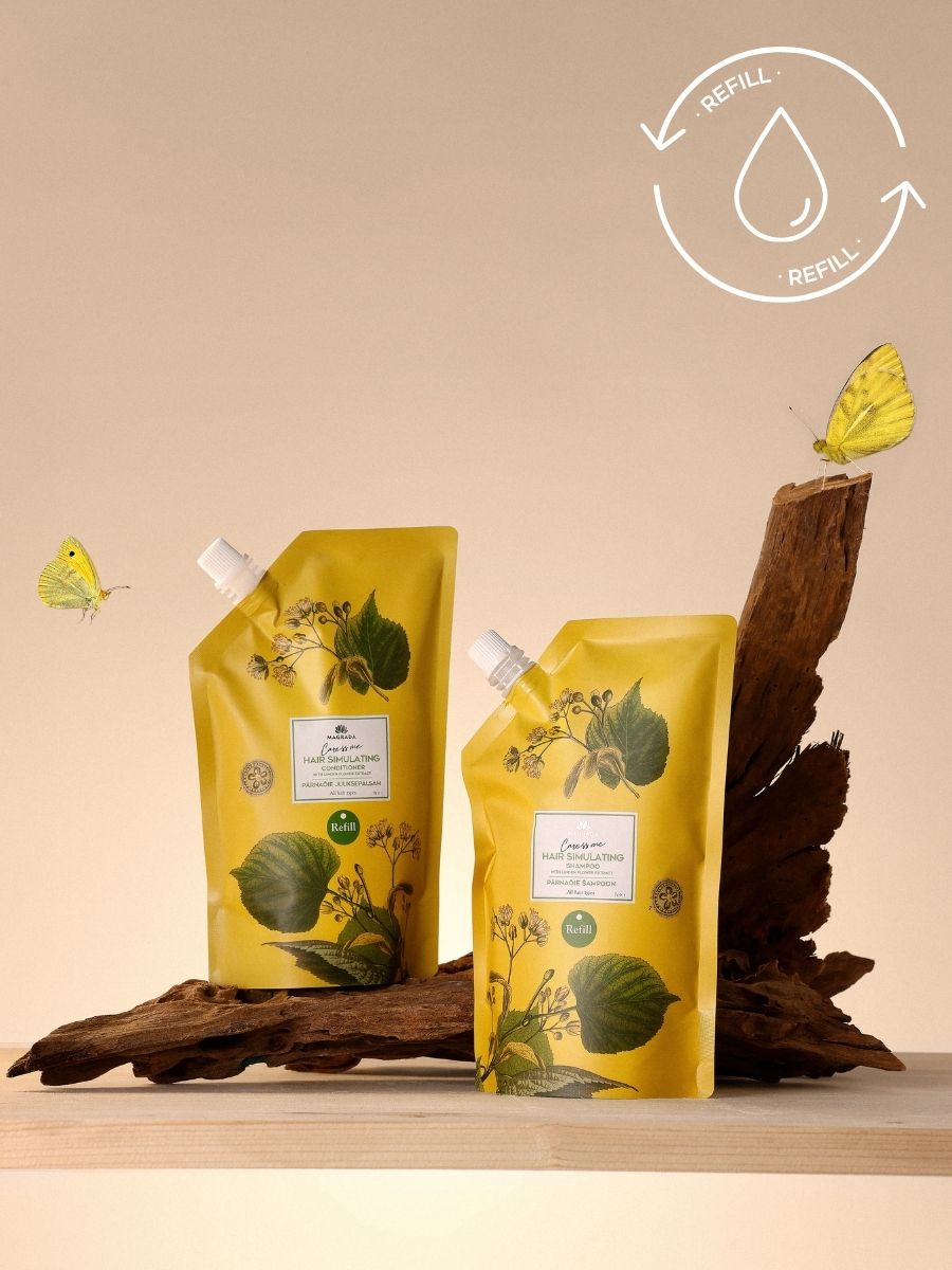 Magrada Hair Stimulating Conditioner with Linden Flower Extract Refill 500ml - bioskina