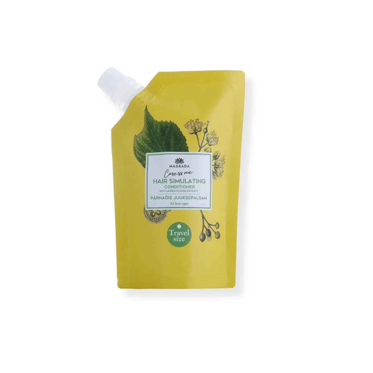 Magrada Hair Stimulating Conditioner with Linden Flower Extract Travel Size 100ml - bioskina
