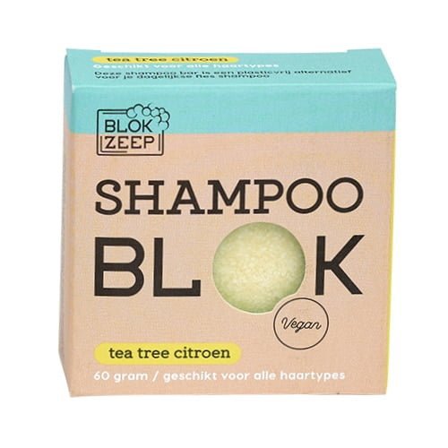 Blokzeep Shampoo Bar Tea Tree & Lemon 60g