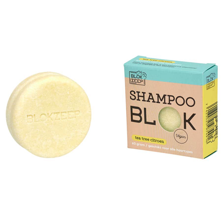 Blokzeep Shampoo Bar Tea Tree & Lemon 60g