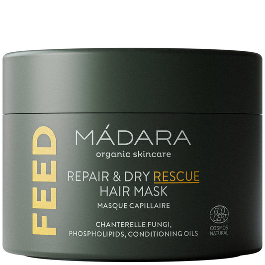 MÁDARA FEED Repair & Dry Rescue hair mask 180ml