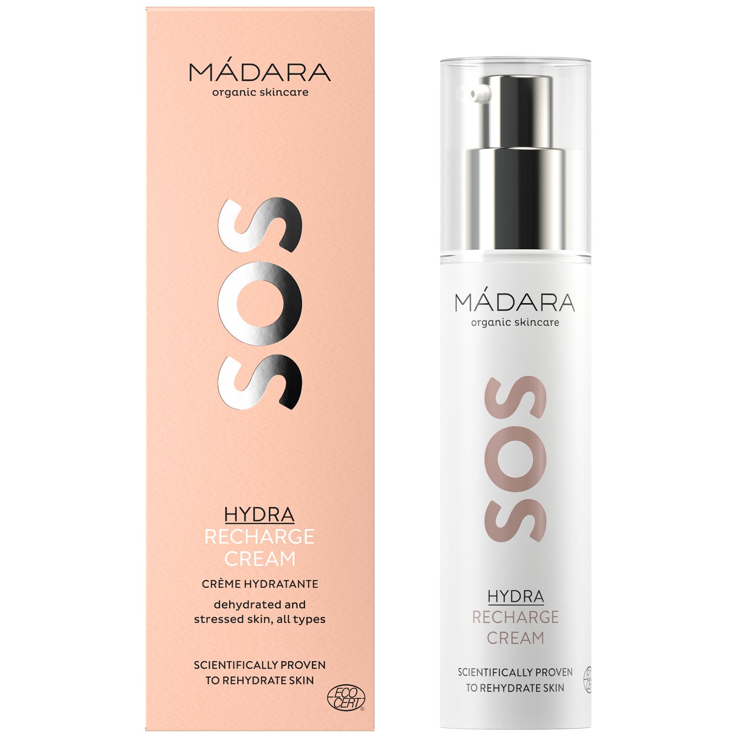 MÁDARA SOS Hydra Recharge Cream 50ml