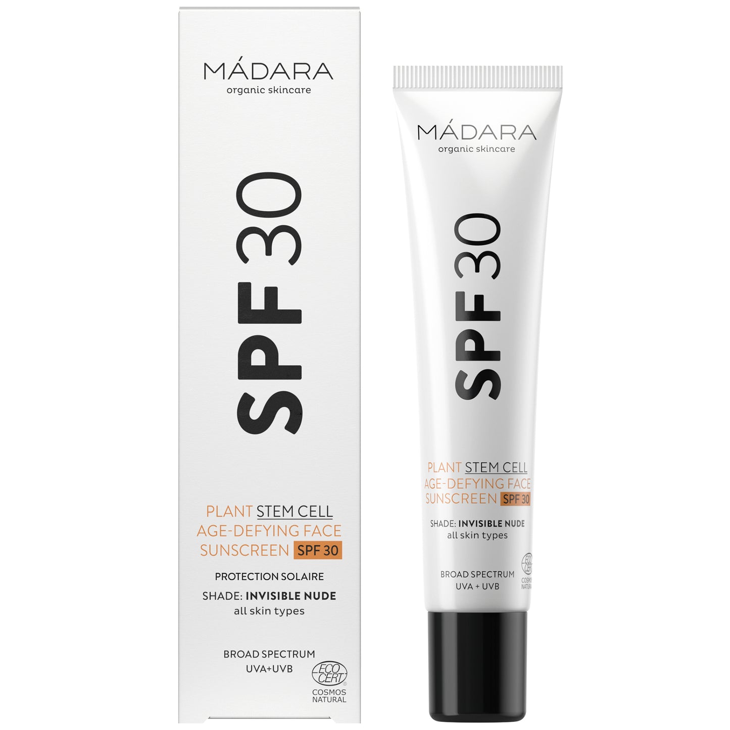 MÁDARA SPF30 Plant Stem Cell Age-Defying Face Sunscreen 40ml