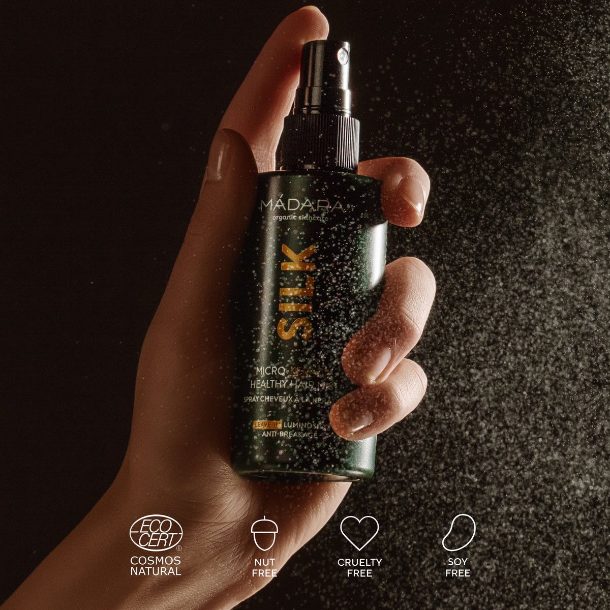 MÁDARA Silk Micro-Keratin Healthy Hair Mist 90ml
