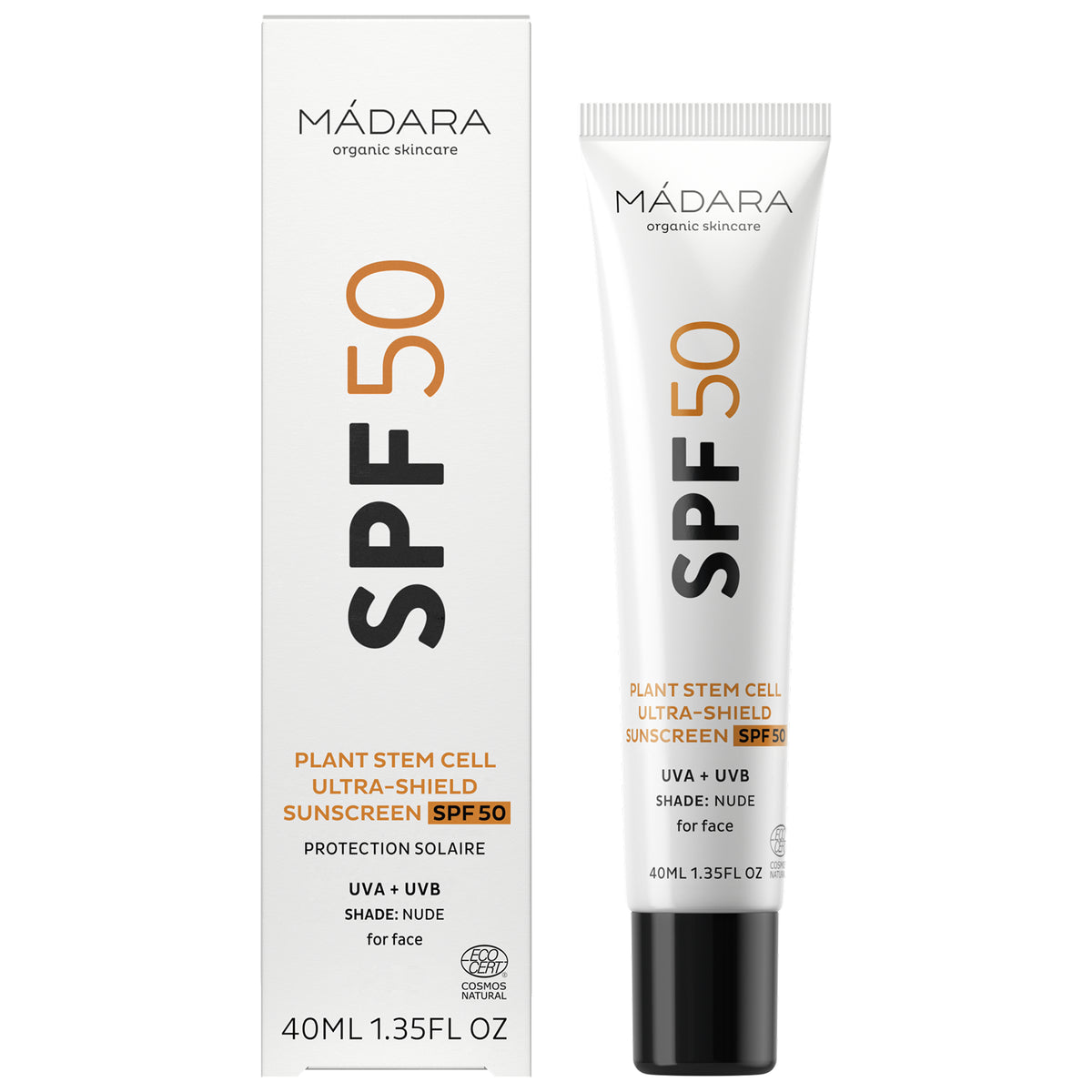 MÁDARA SPF50 Plant Stem Cell Ultra-Shield Sunscreen 40ml