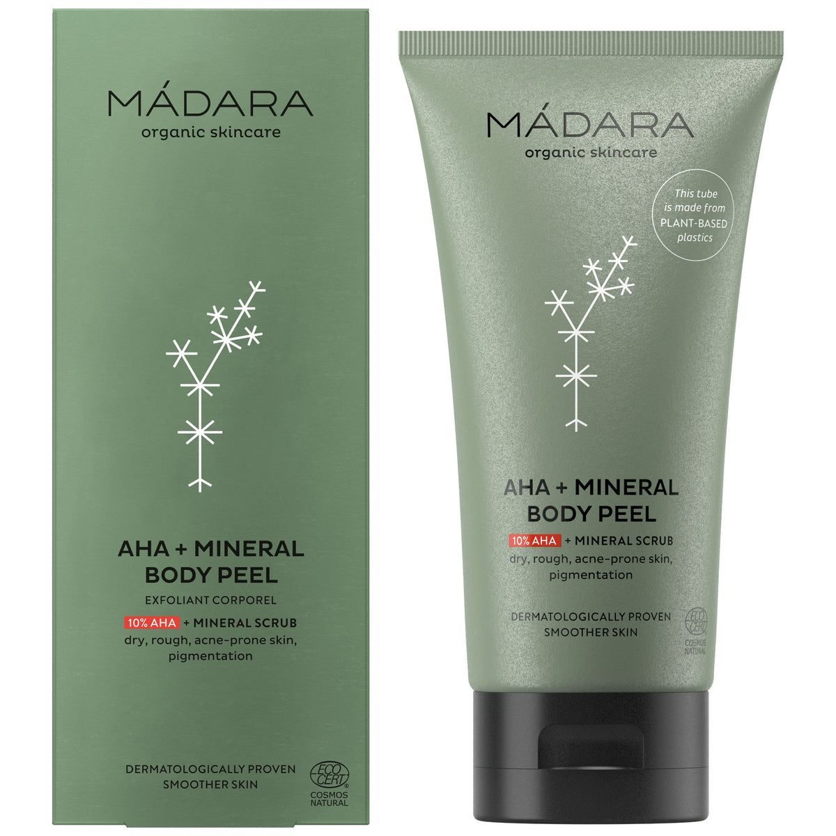 MÁDARA AHA+Mineral Body Peel 175ml