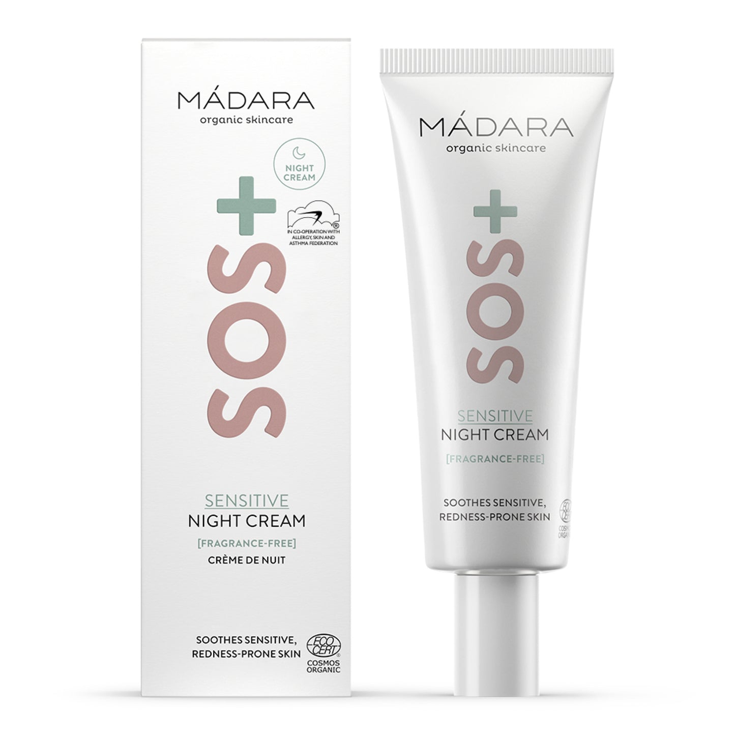 MÁDARA SOS+ Sensitive Night Cream 70ml