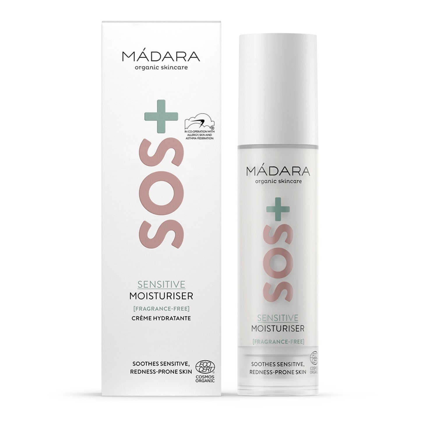 MÁDARA SOS+ Sensitive Moisturiser 50ml