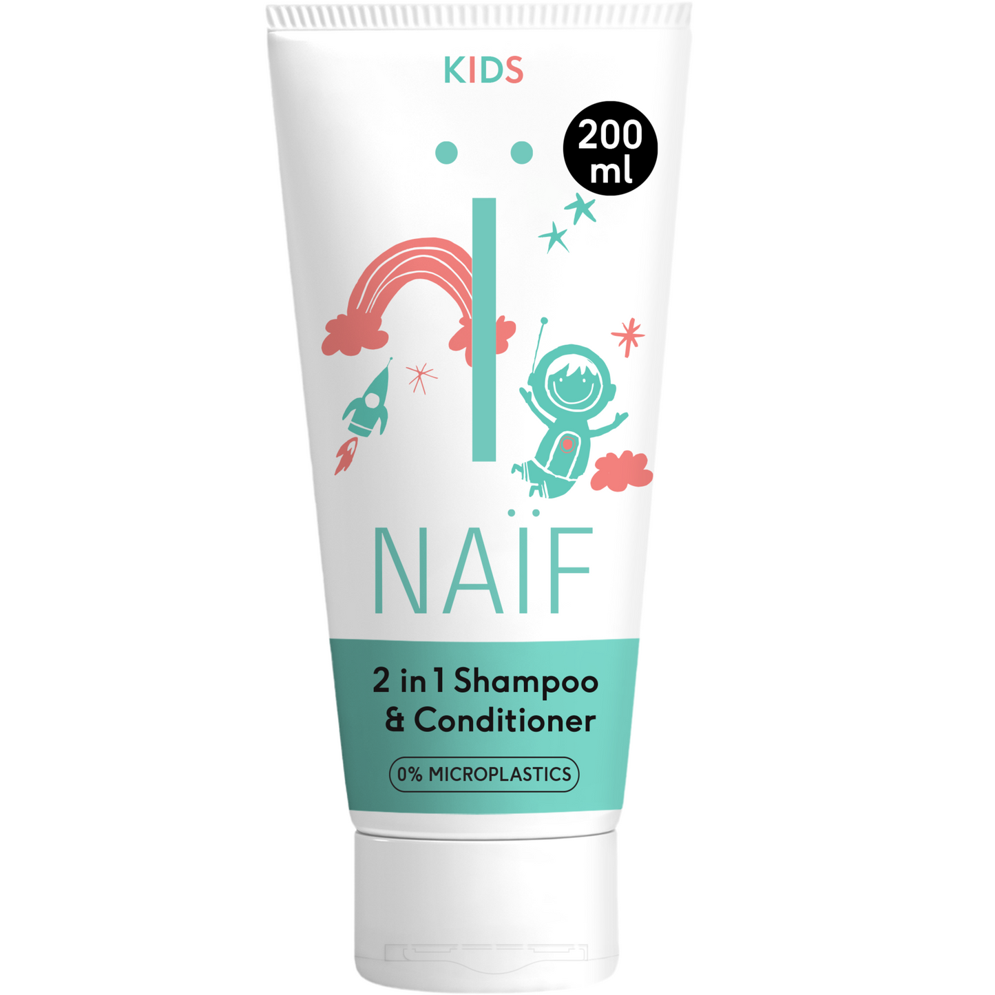 NAIF 2-in-1 Shampoo & Conditioner for Kids 200ml