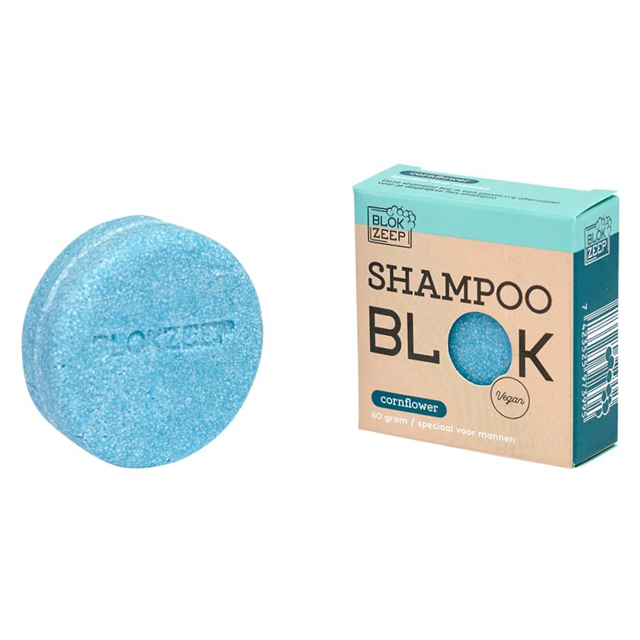 Blokzeep Shampoo Bar Cornflower 60g