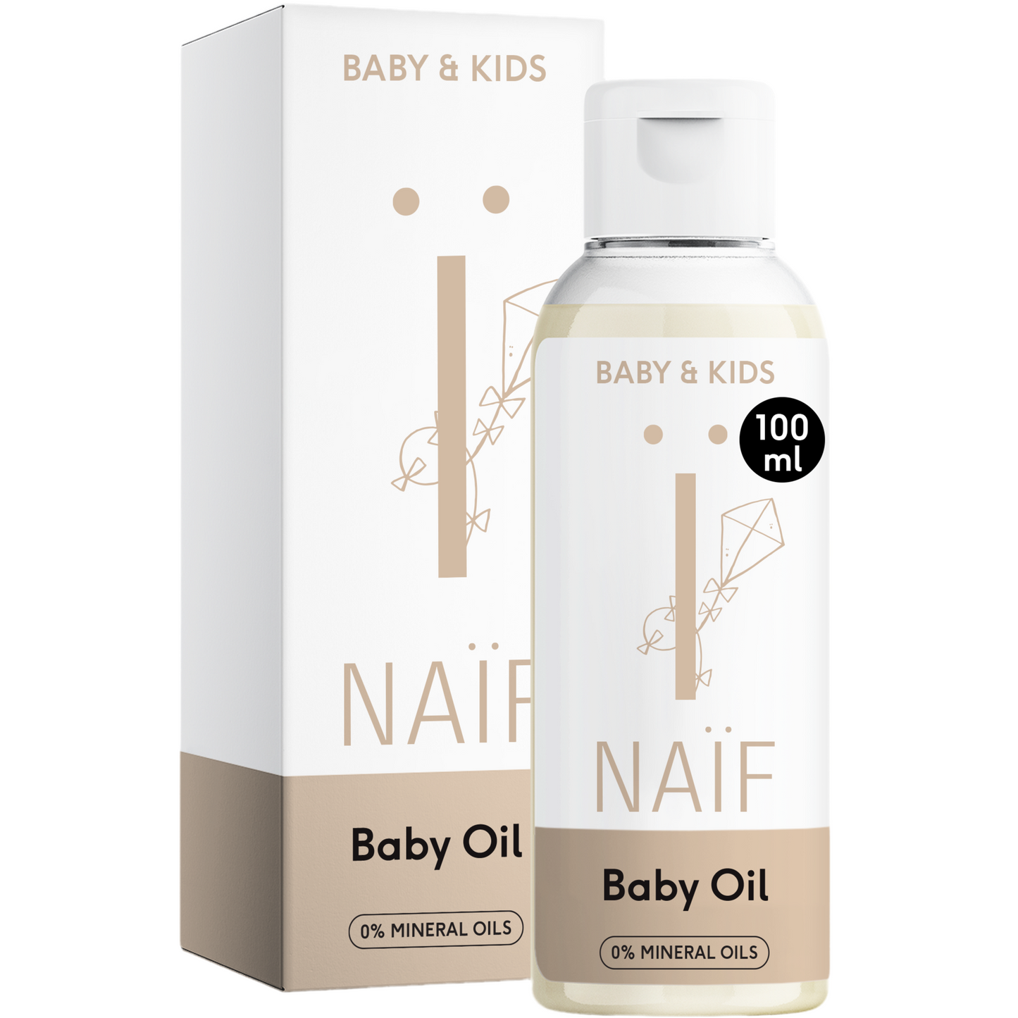 NAIF Soothing Baby Oil for Baby & Kids 100ml