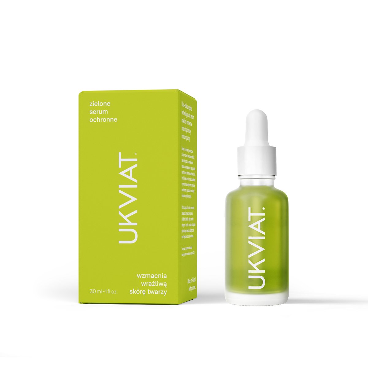 UKVIAT green protective facial serum 30ml