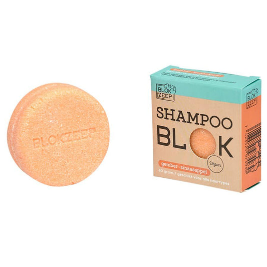 Blokzeep Shampoo Bar Ginger Orange 60g