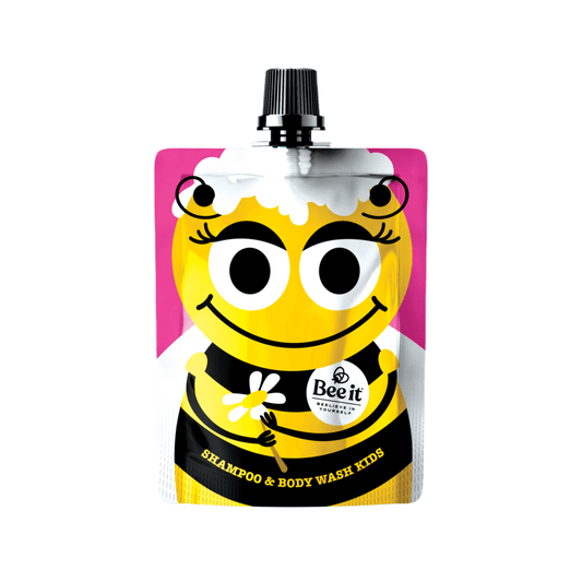 BEE IT Shampoo & Body Wash Pink for Kids 250ml - bioskina