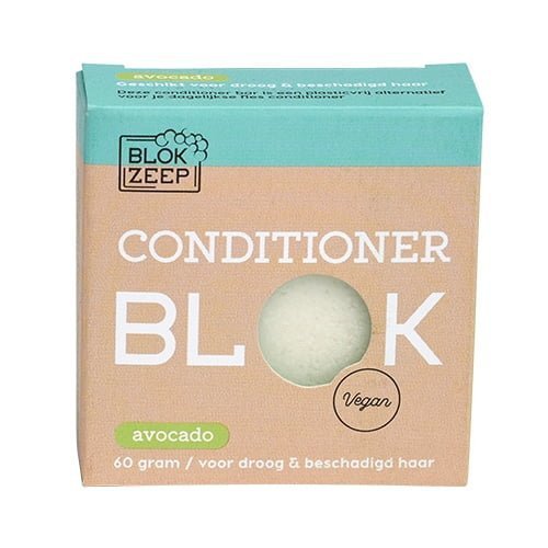 Blokzeep Conditioner Bar Avocado 60g - bioskina