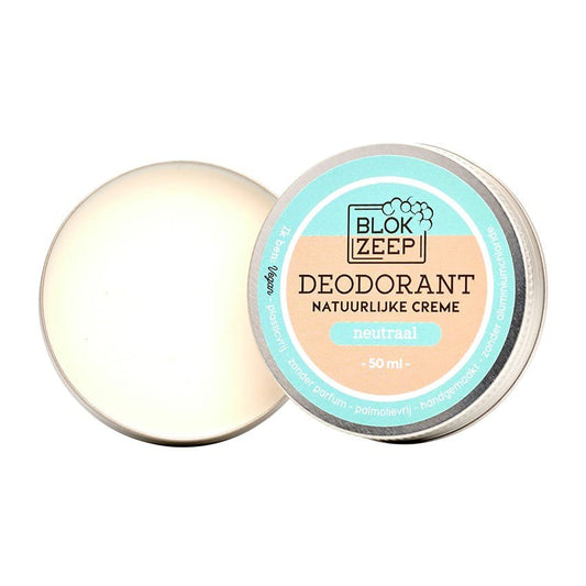 Blokzeep Deodorant Cream - Neutral 50ml - bioskina