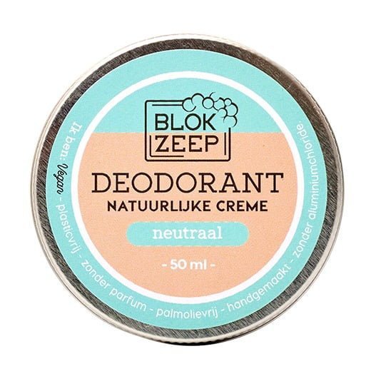 Blokzeep Deodorant Cream - Neutral 50ml - bioskina