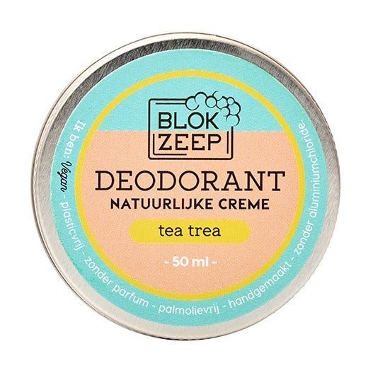 Blokzeep Deodorant cream - Tea tree 50ml - bioskina