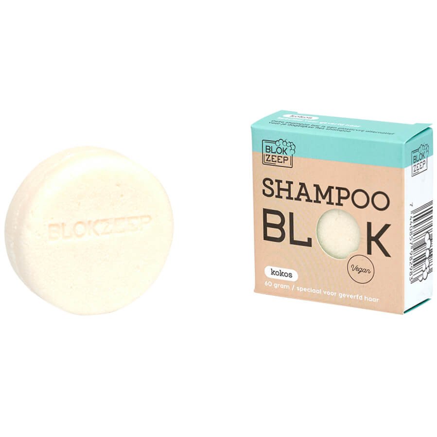 Blokzeep Shampoo Bar Coconut 60g - bioskina