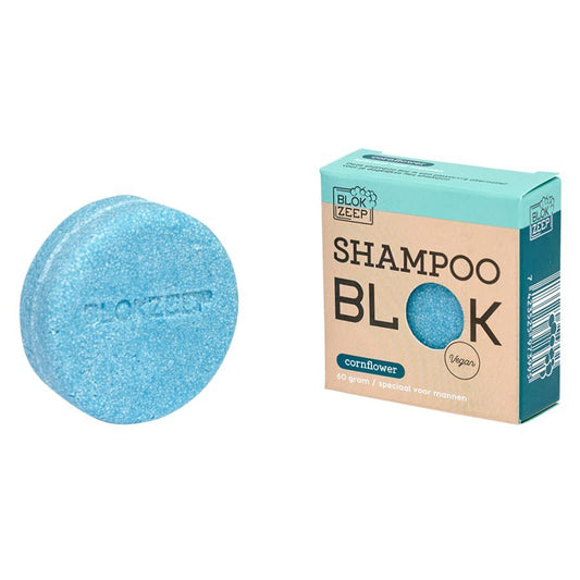 Blokzeep Shampoo Bar Cornflower 60g - bioskina