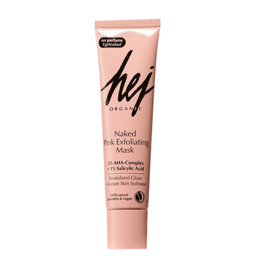 HEJ Organic Naked Pink Exfoliating Mask 30ml - bioskina