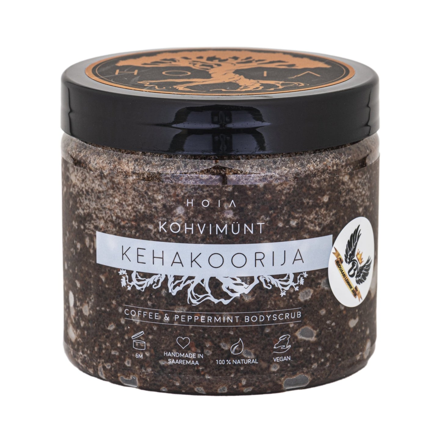 HOIA Body Scrub Coffee & Peppermint 200ml - bioskina