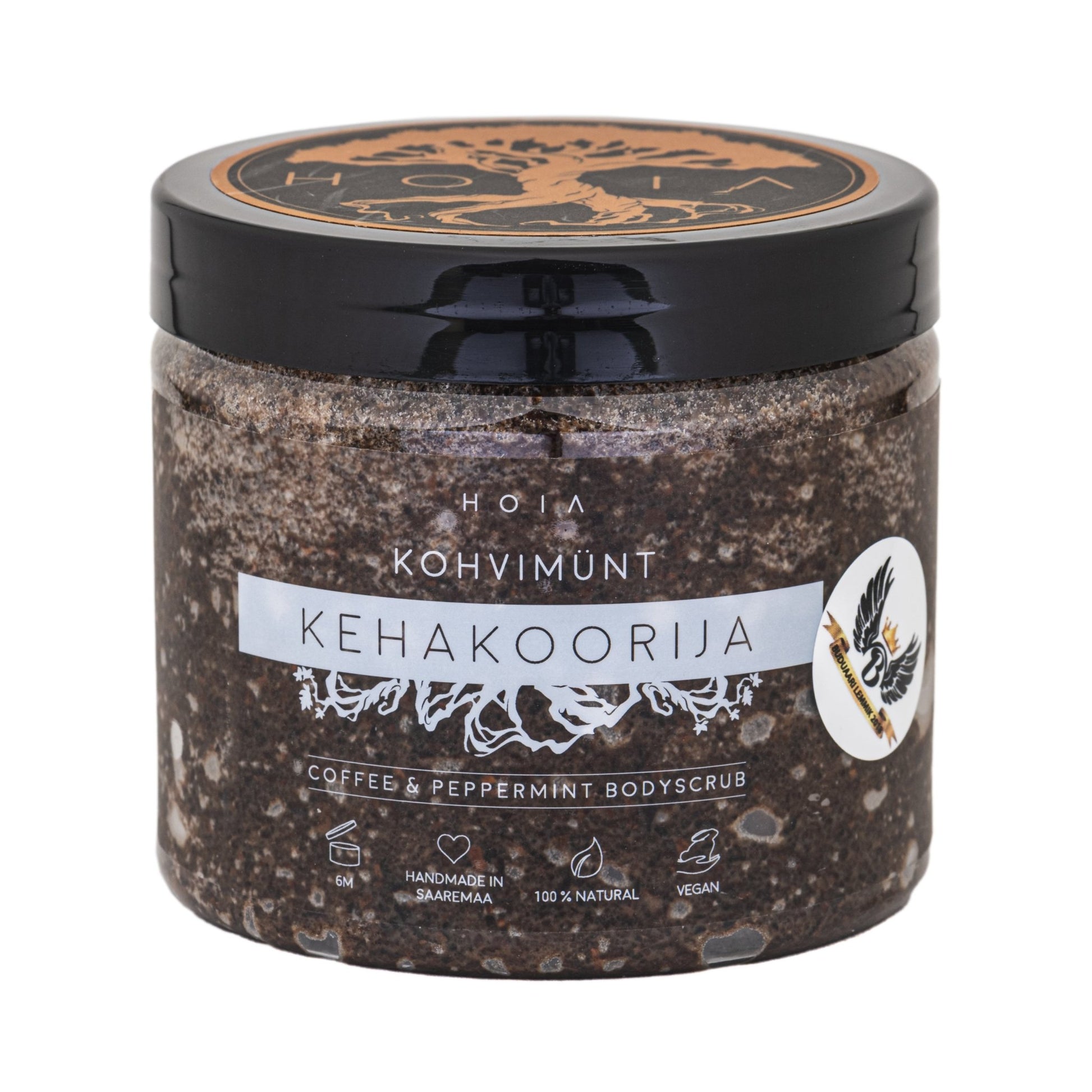 HOIA Body Scrub Coffee & Peppermint 200ml - bioskina