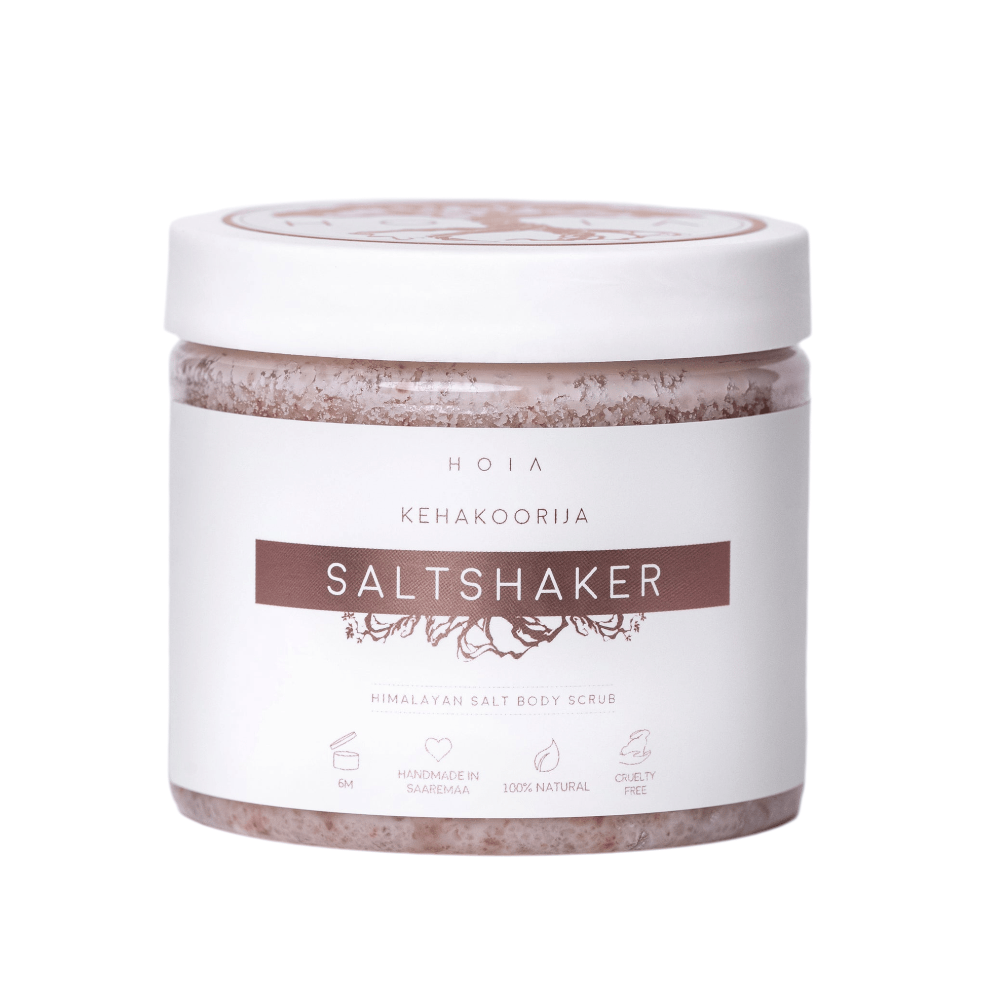 HOIA Body Scrub Saltshaker 200ml - bioskina