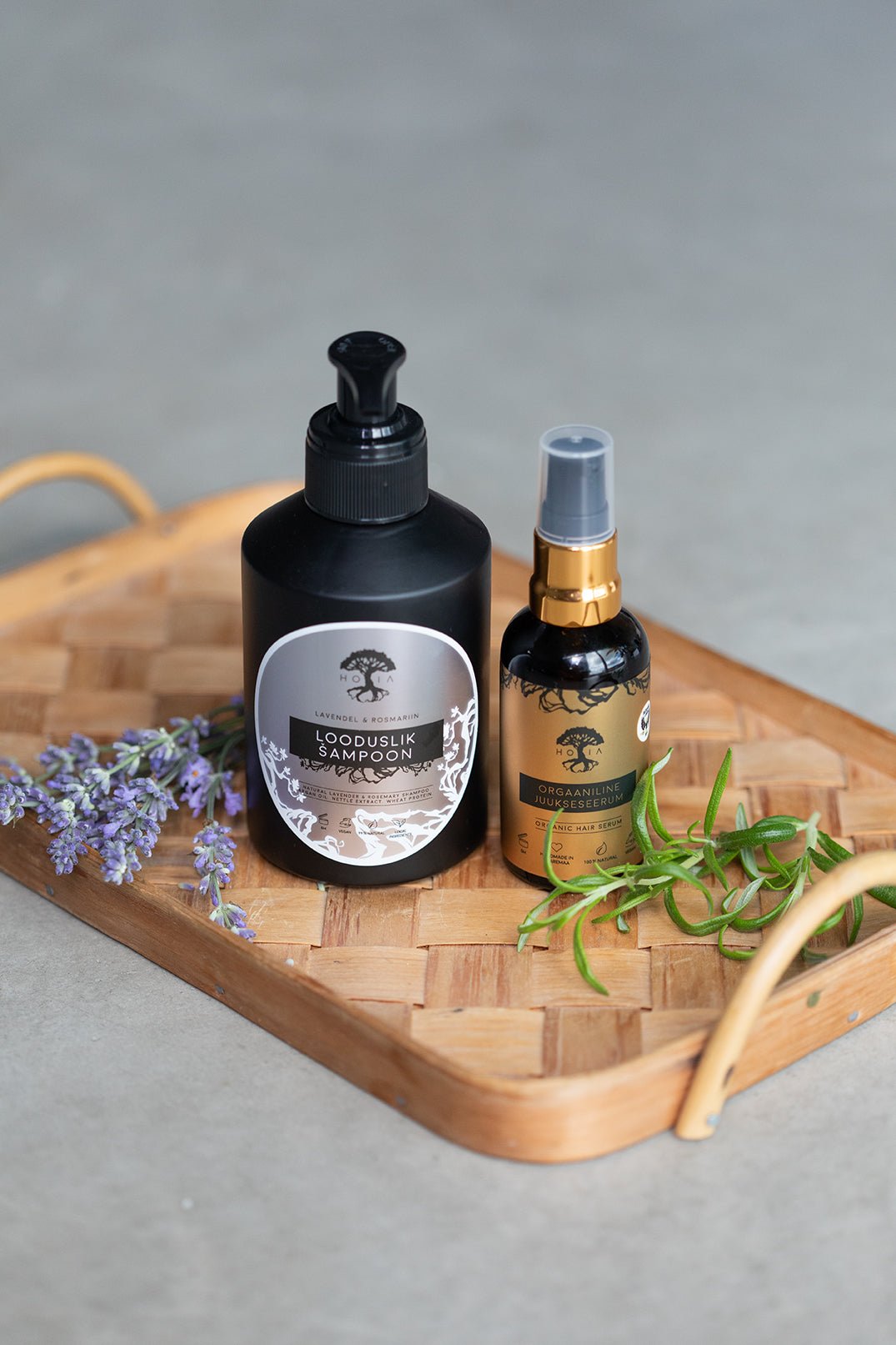 HOIA Natural Lavender and Rosemary Shampoo 200ml - bioskina