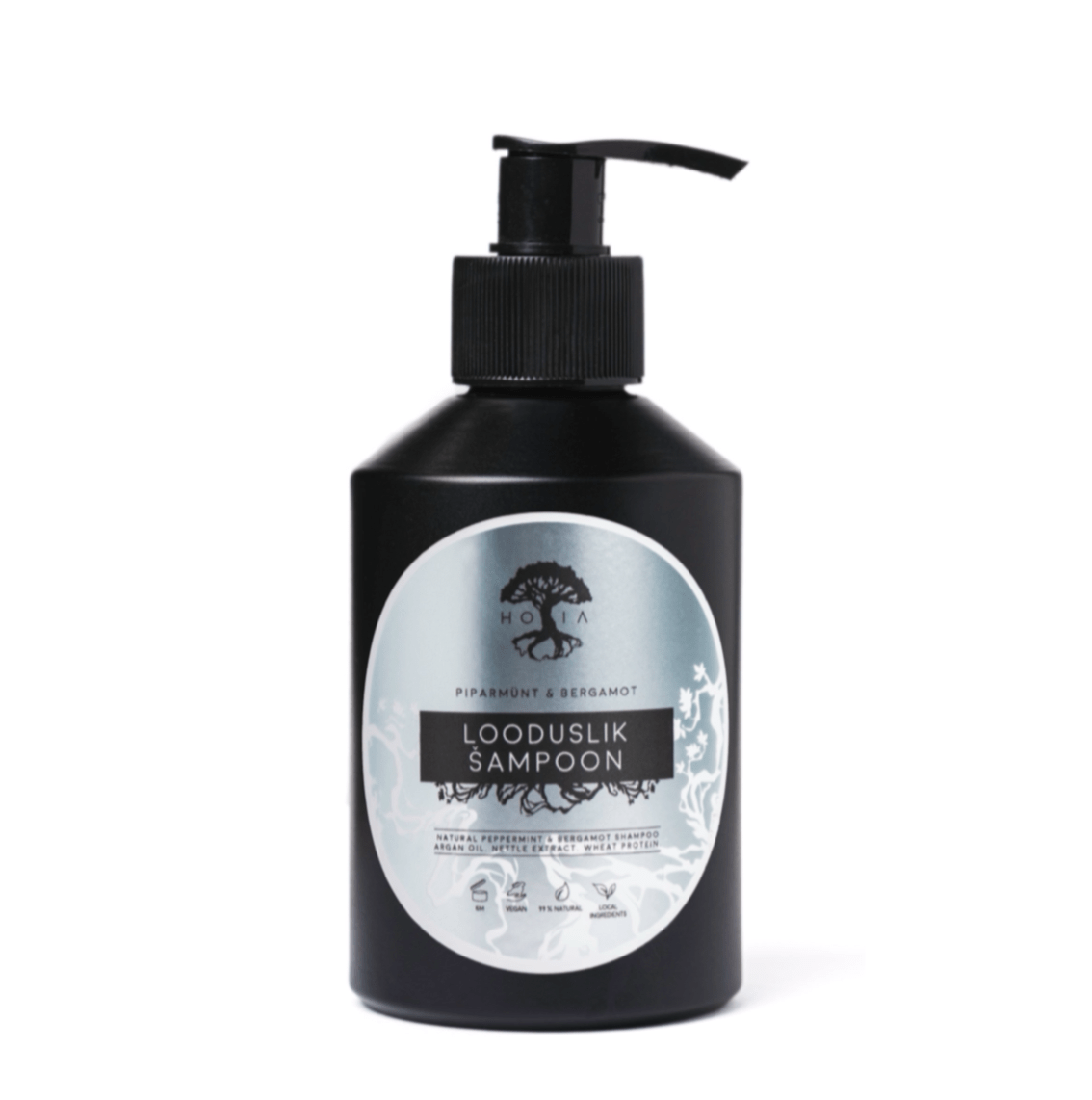 HOIA Natural Peppermint and Bergamot Shampoo 200ml - bioskina