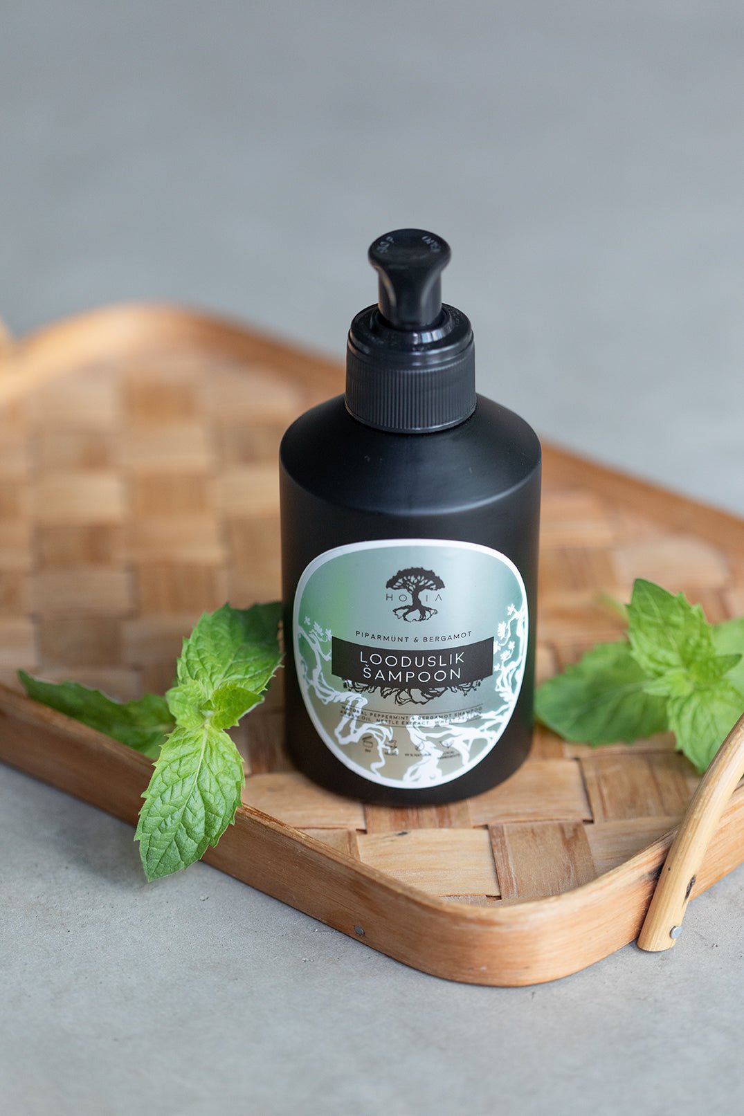 HOIA Natural Peppermint and Bergamot Shampoo 200ml - bioskina