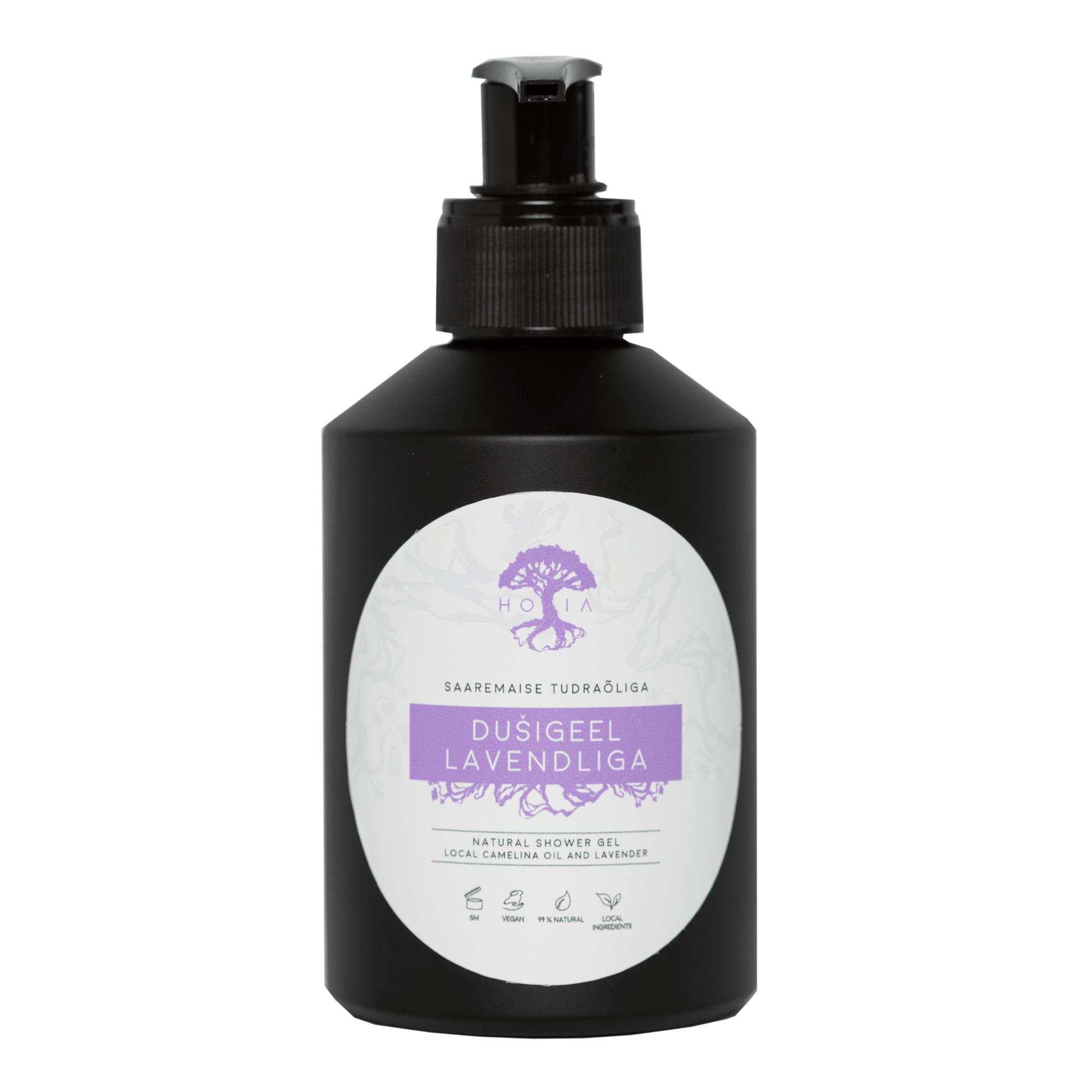 HOIA Natural Shower Gel Lavender 200ml - bioskina