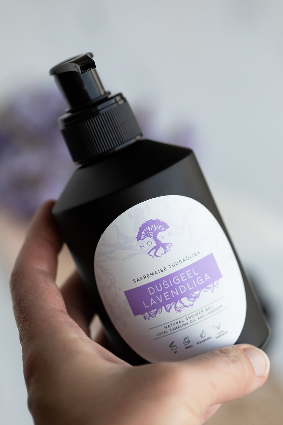 HOIA Natural Shower Gel Lavender 200ml - bioskina