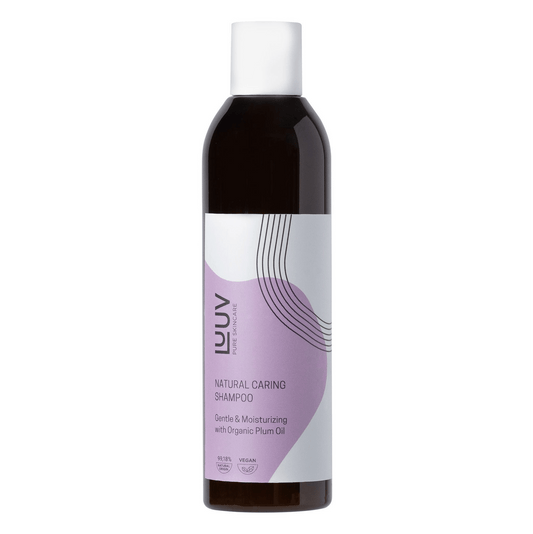 LUUV Natural Caring Shampoo with Plum Oil 250ml - bioskina