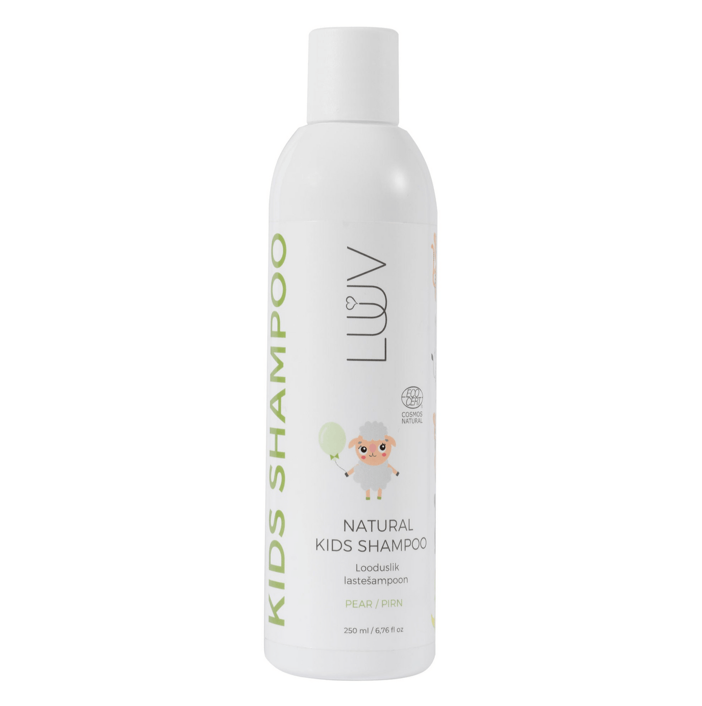 LUUV Natural Kids Shampoo 250ml - bioskina