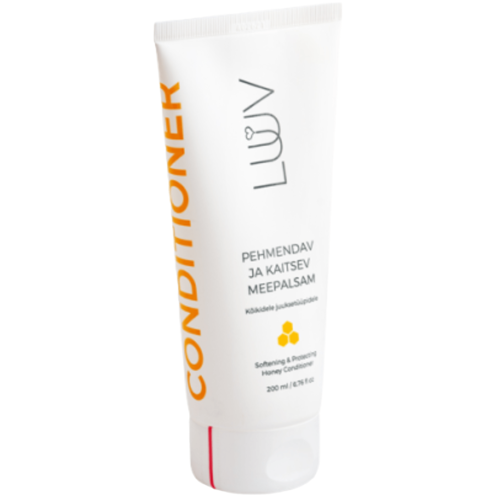 LUUV Natural Softening & Protecting Honey Conditioner 200ml - bioskina