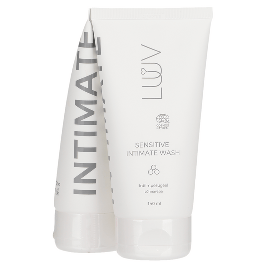 LUUV Sensitive Intimate Wash 140ml - bioskina