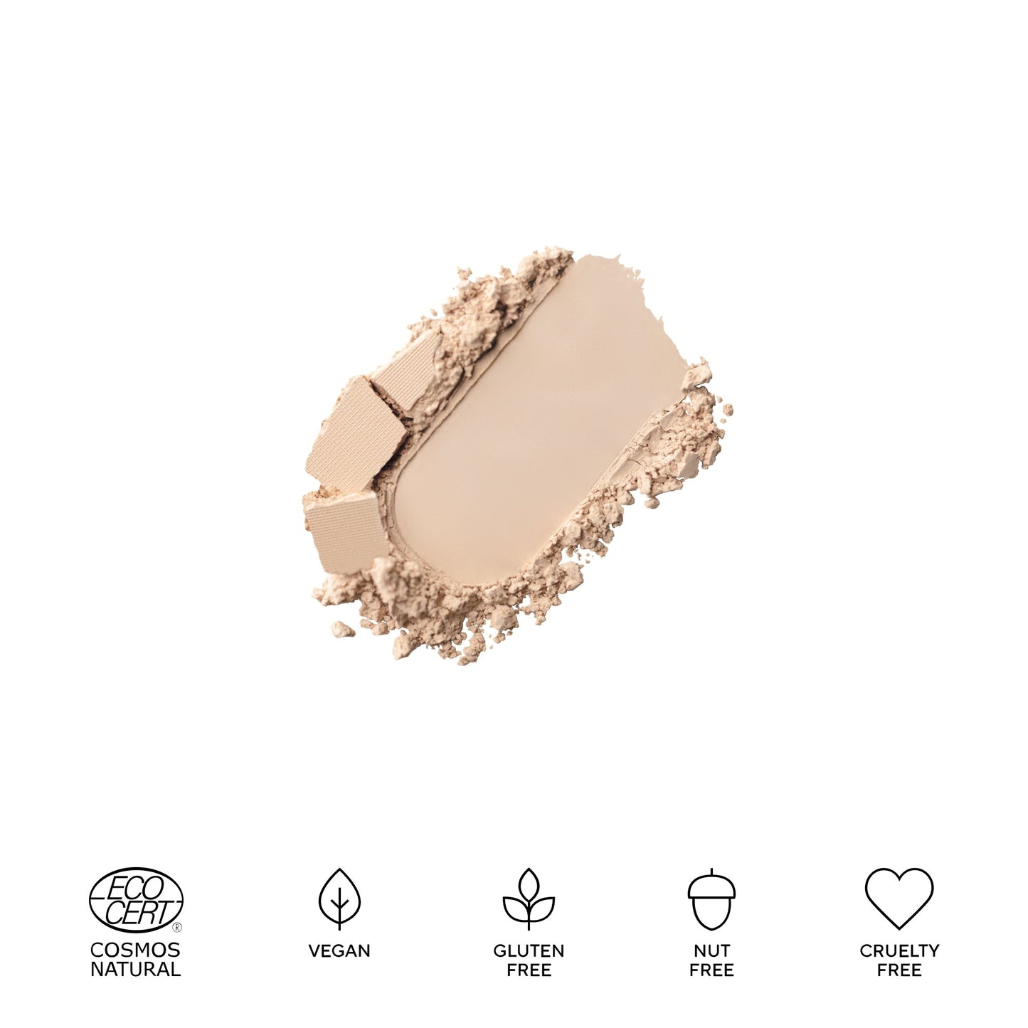MÁDARA Air Equal Soft Silk Mineral Powder, 2 Fair, 9g - bioskina
