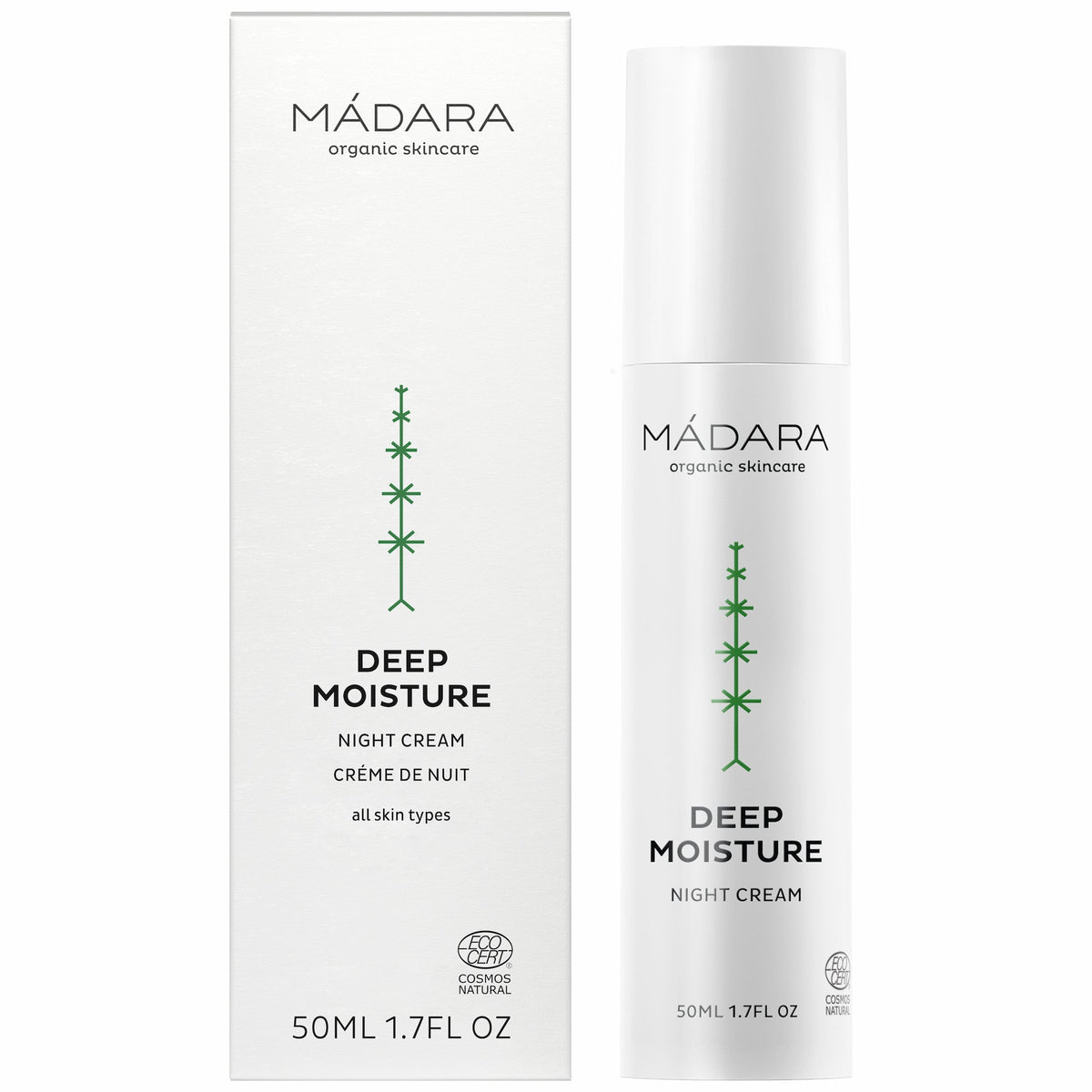 MÁDARA Deep Moisture Night Cream 50ml - bioskina