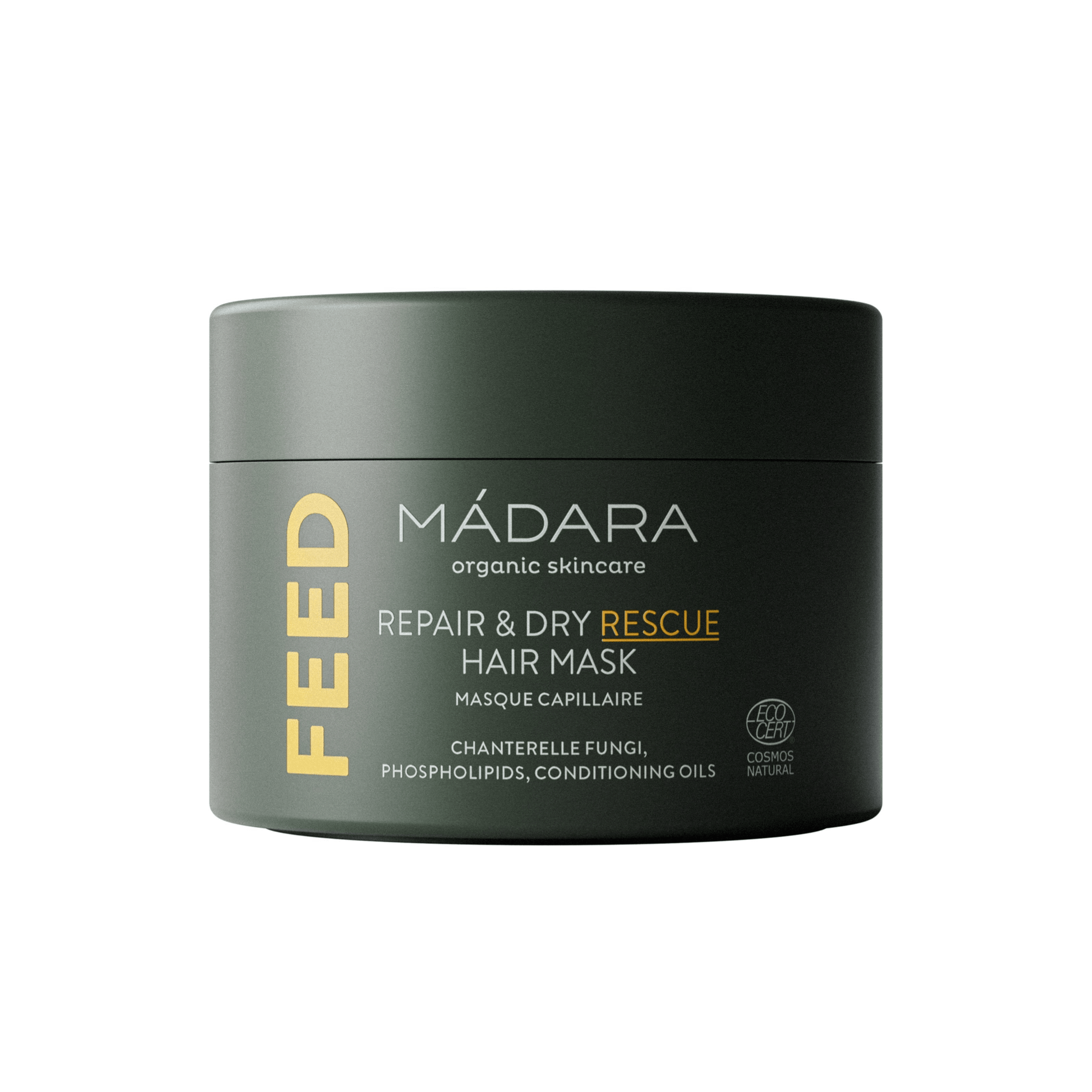 MÁDARA FEED Repair & Dry Rescue hair mask 180ml - bioskina