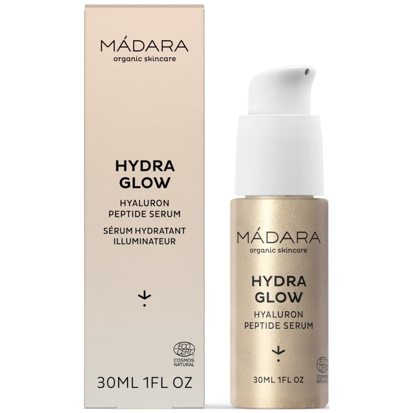 MÁDARA Hydra Glow Hyaluron Peptide Serum 30ml - bioskina