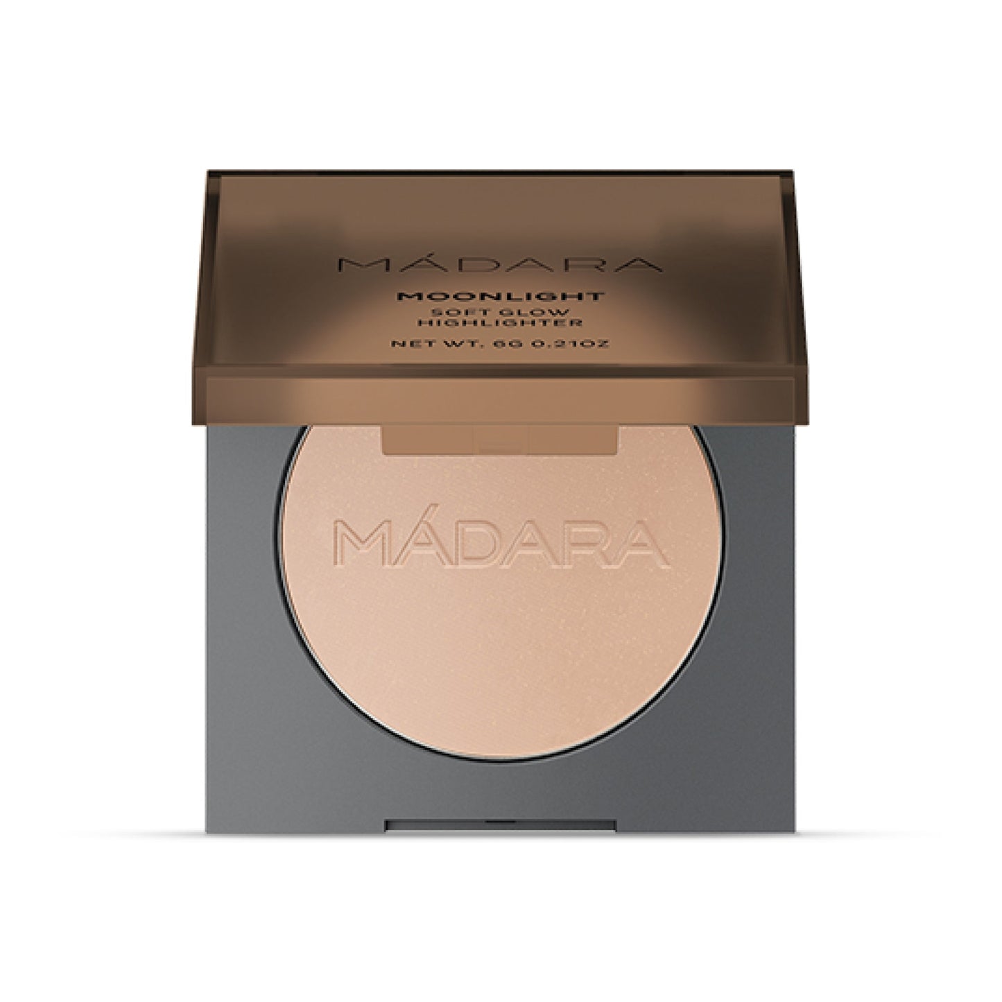 MÁDARA Moonlight Soft Glow Mineral Highlighter, 1 Stardust 6g - bioskina