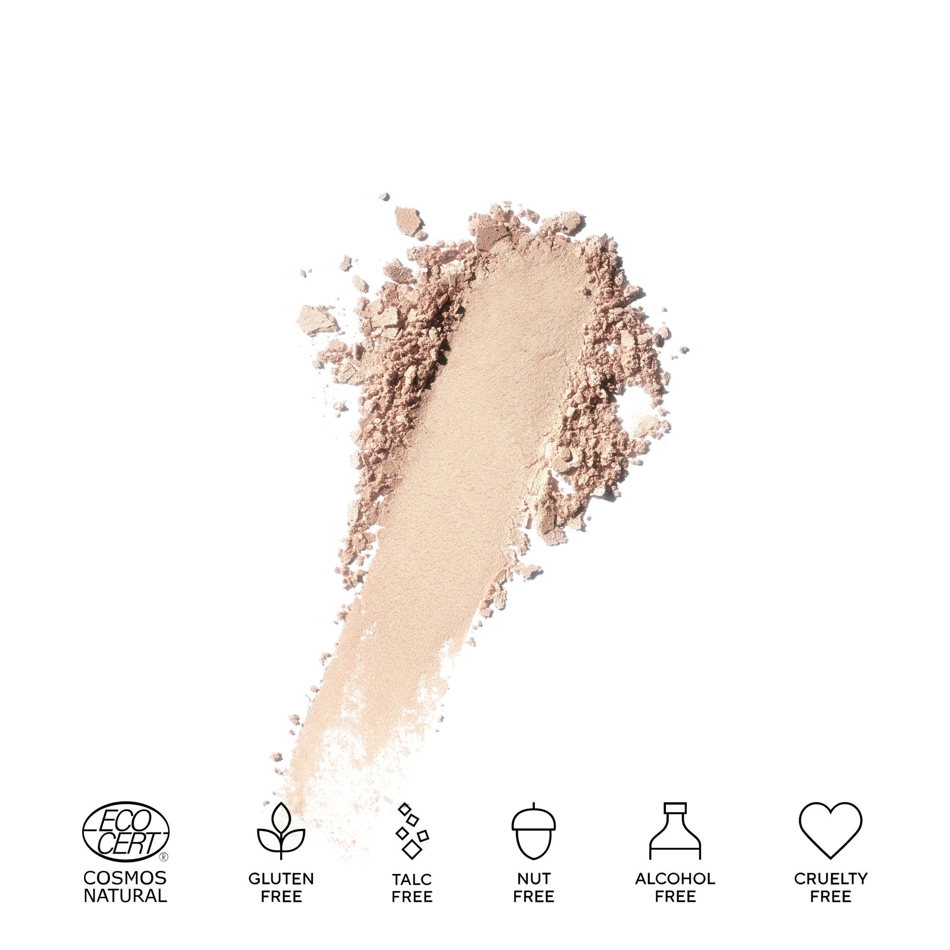 MÁDARA Moonlight Soft Glow Mineral Highlighter, 1 Stardust 6g - bioskina