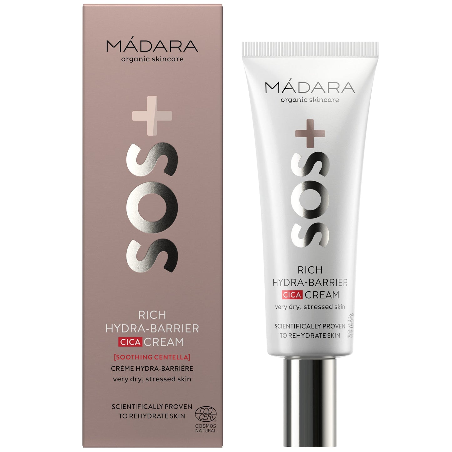 MÁDARA SOS Rich Hydra - Barrier CICA Cream 40ml - bioskina