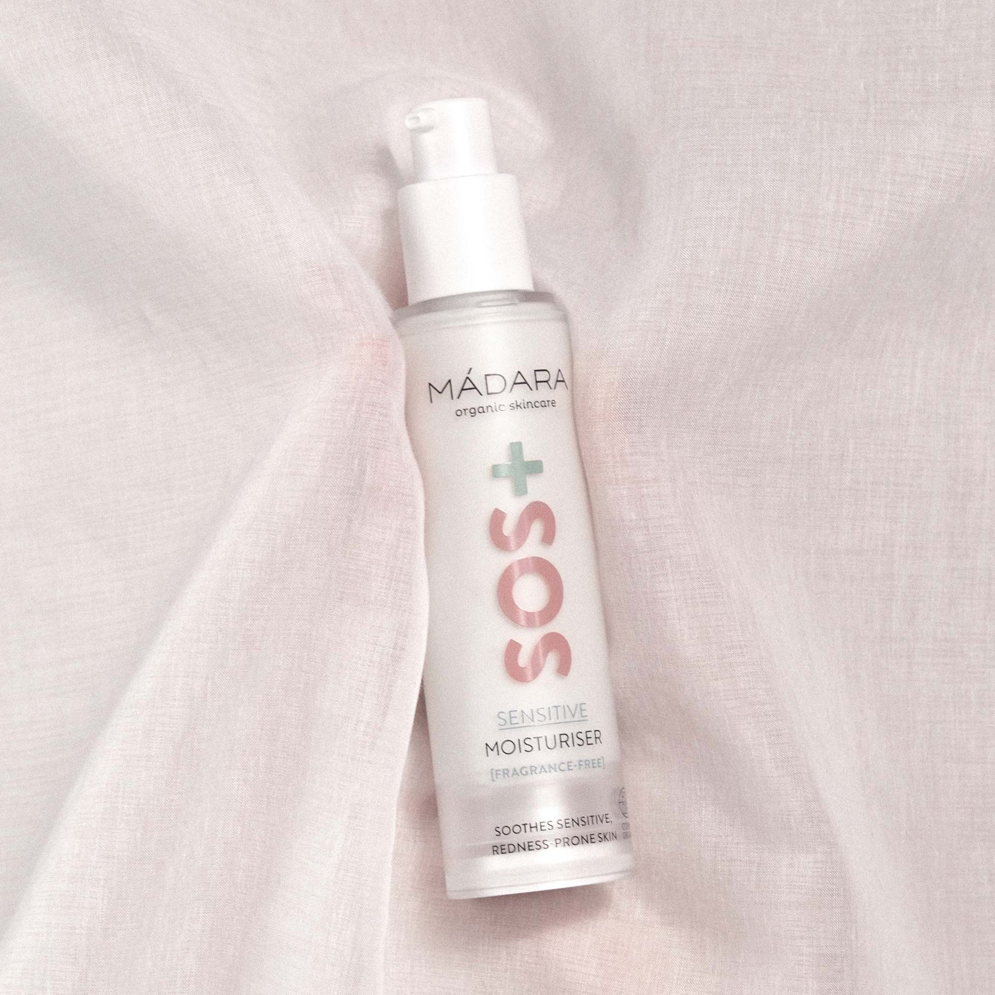 MÁDARA SOS+ Sensitive Moisturiser 50ml - bioskina