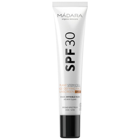 MÁDARA SPF30 Plant Stem Cell Age - Defying Face Sunscreen 40ml - bioskina