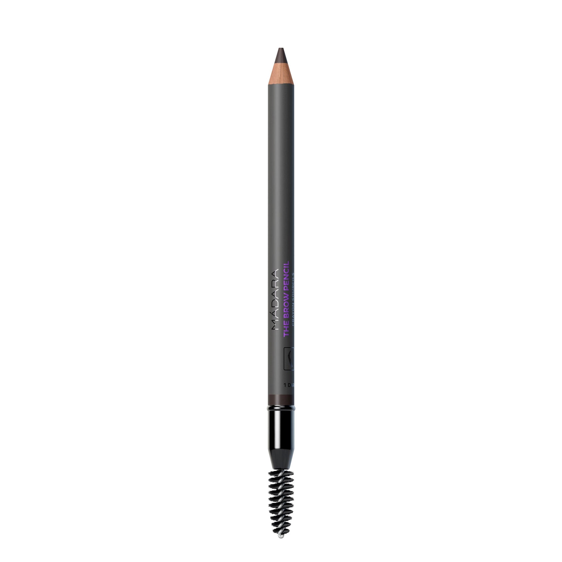 MÁDARA The Brow Pencil Dark Brown 1g - bioskina