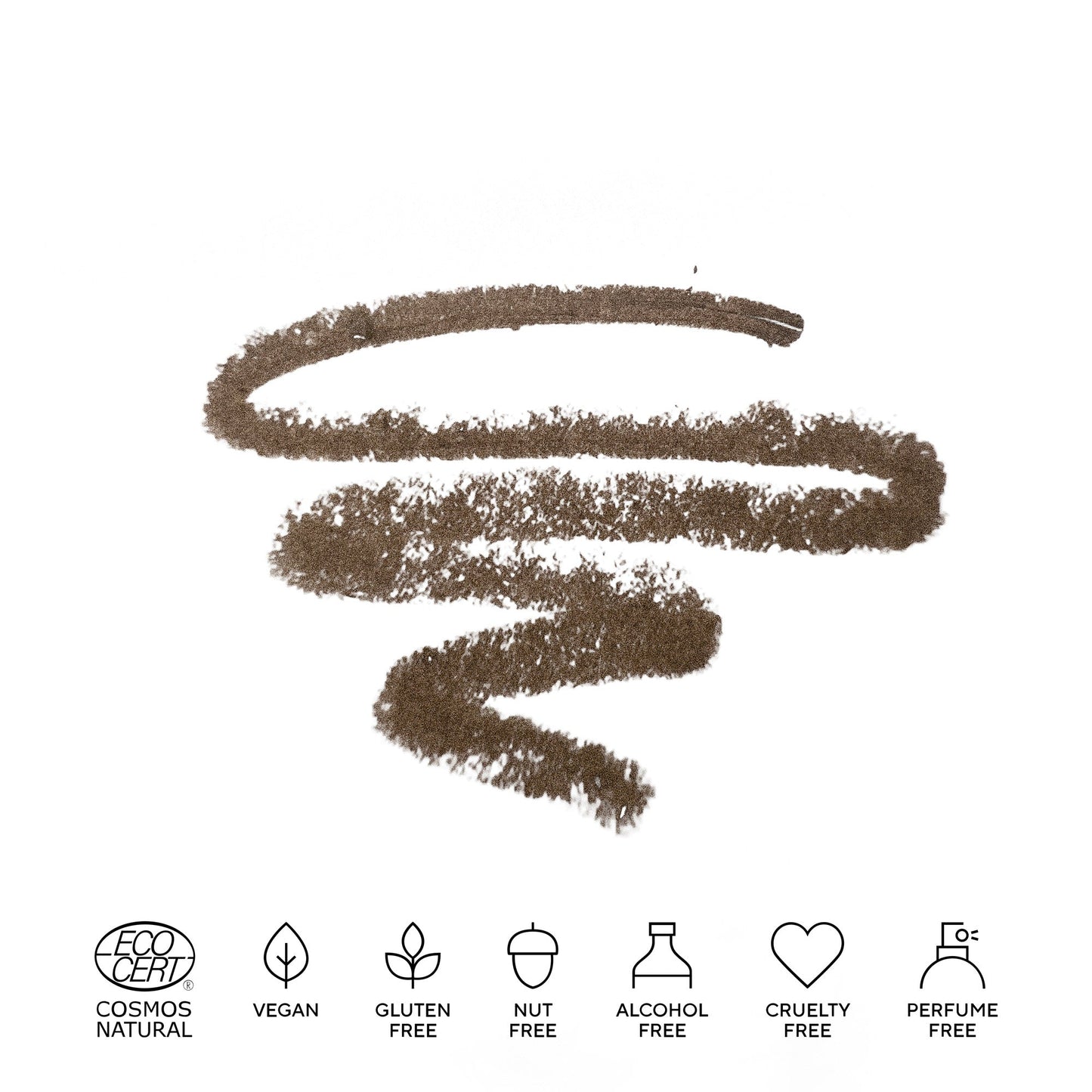 MÁDARA The Brow Pencil Medium Brown 1g - bioskina