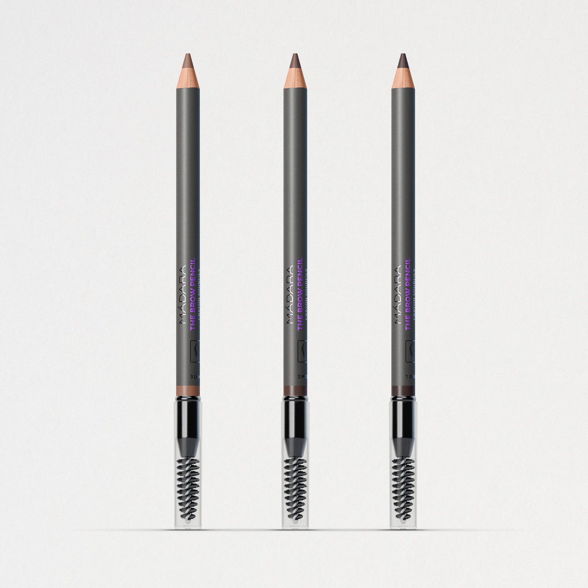 MÁDARA The Brow Pencil Medium Brown 1g - bioskina